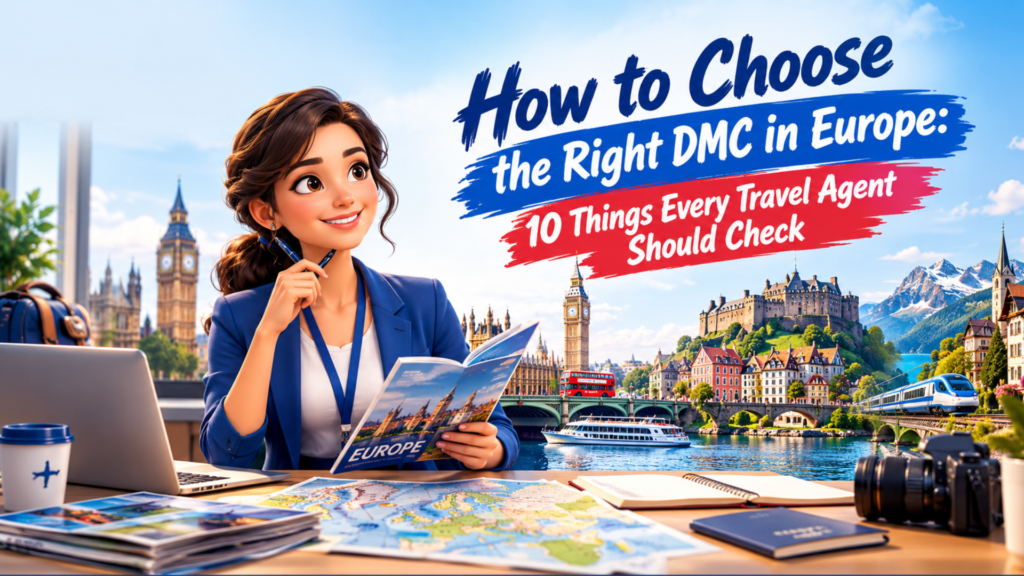 How to Choose the Right DMC in Europe: 10 Things Every Travel Agent Should Check
